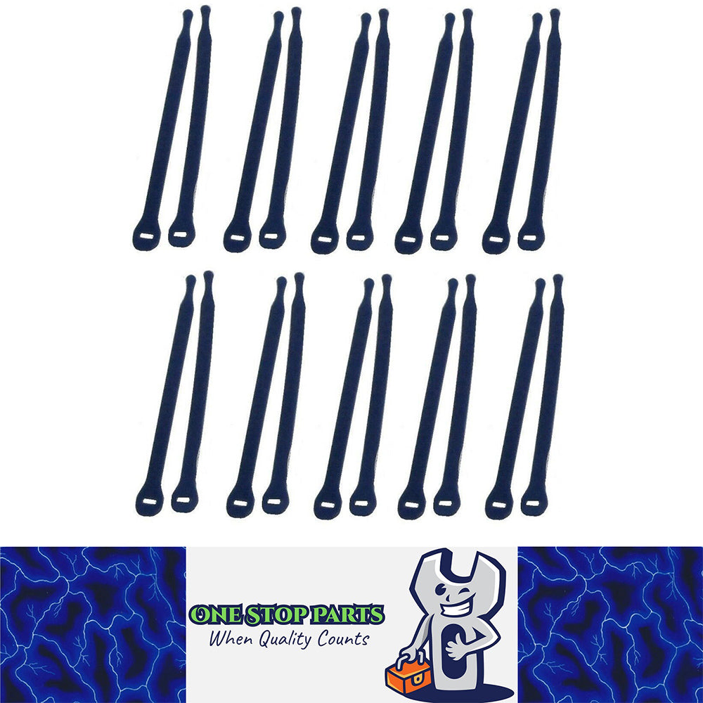 20 x 150mm long Blue ties 8mm wide with a 14mm head great to tie cables