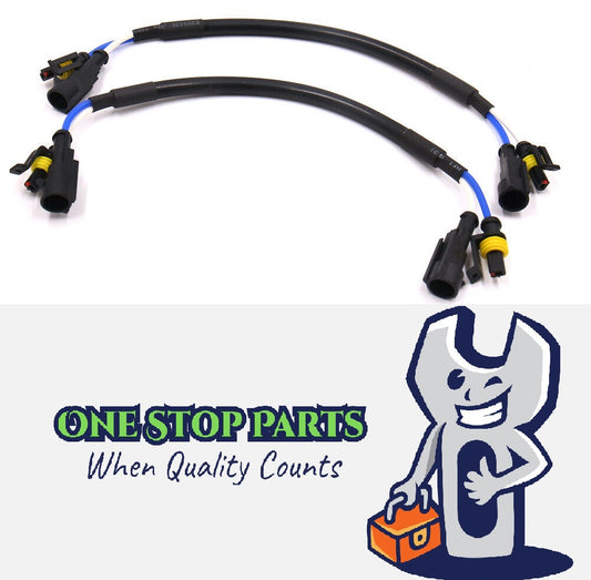 2 x 250mm HID Extension Cables For HID Globe Bulb to Ballast 35W 55W 75W 100W
