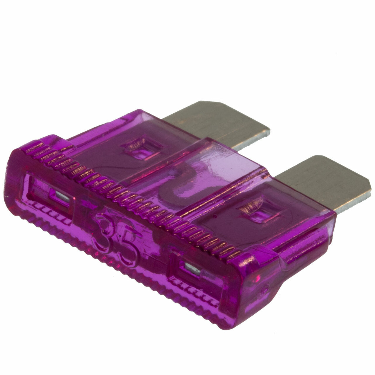 10 x PURPLE 35 AMP STANDARD BLADE FUSES 35AMP FUSES FREE DELIVERY BULK BUY