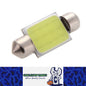 1PC 12V 39mm COOL WHITE COB 3W 12 CHIP STYLE LED FESTOON GLOBE 100LM INTERIOR