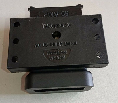 50AMP ANDERSON STYLE PLUG HOLDER SURFACE MOUNT WITH RETRACTABLE LID