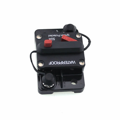 50AMP HEAVY DUTY WATERPROOF CIRCUIT BREAKER MANUAL RESET