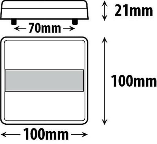 8x5 12v TRAILER LED WIRE KIT EASY TO INSTALL PLUG & PLAY WIRING SQUARE LED LAMPS