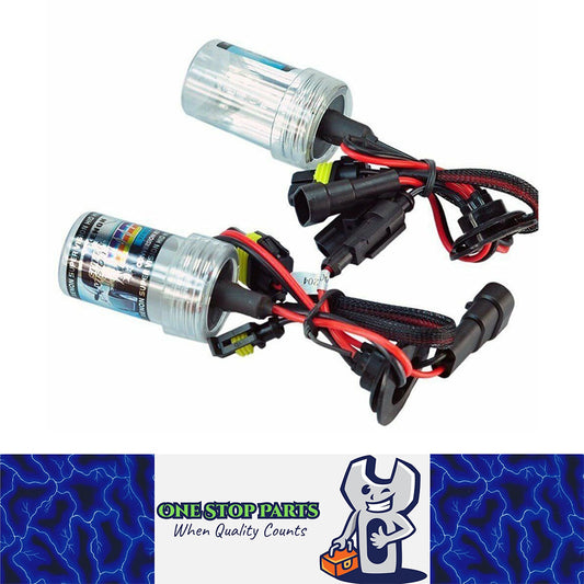 2 x 9005 4300k 35w HID Globes ONLY, Matched pair ready to install to 35w hid kit