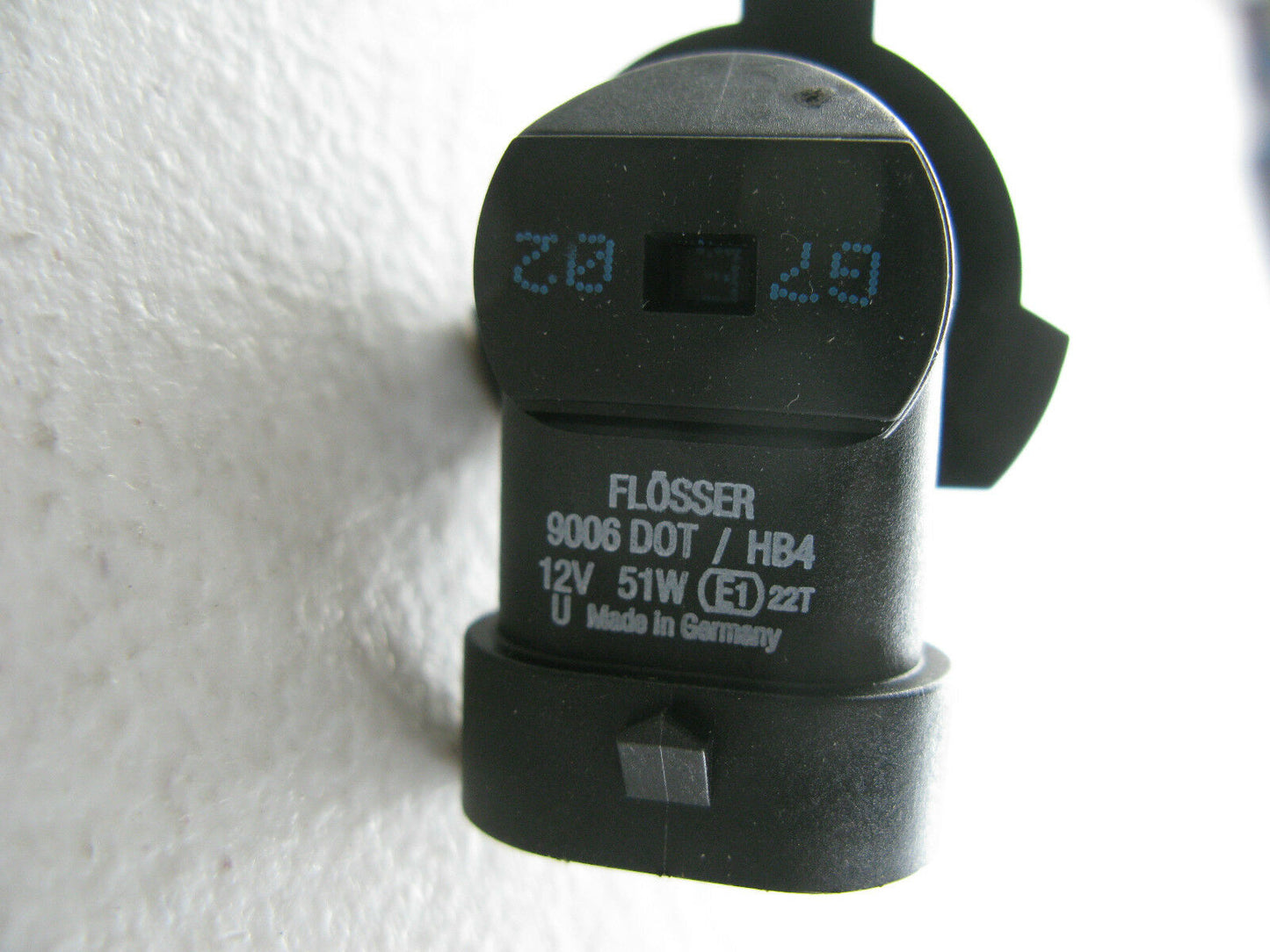 2 x HB4 9006 51w German Made Flosser Brand Globes Quality Australian Stock 2pcs