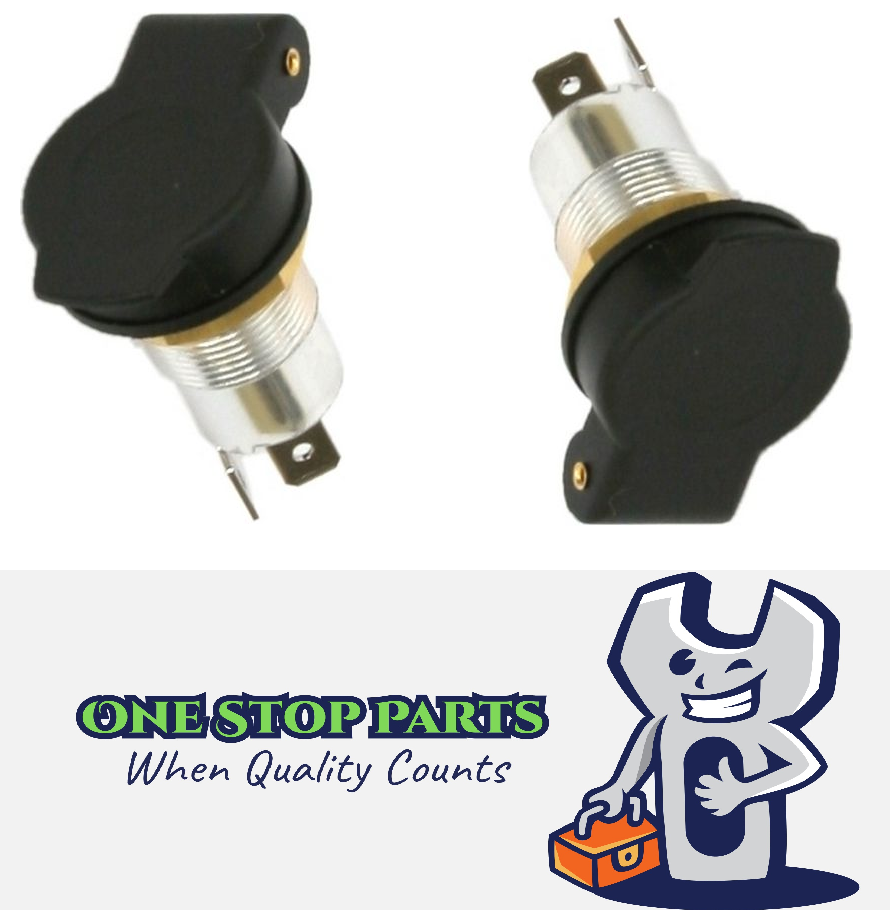 2 x HEAVY DUTY MERIT STYLE SOCKET SPRING LOADED WITH DUST COVER