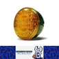 12V/24V LED REAR ROUND HAMBURGER INDICATOR LAMP CARAVAN TRAILER TRUCK BUS