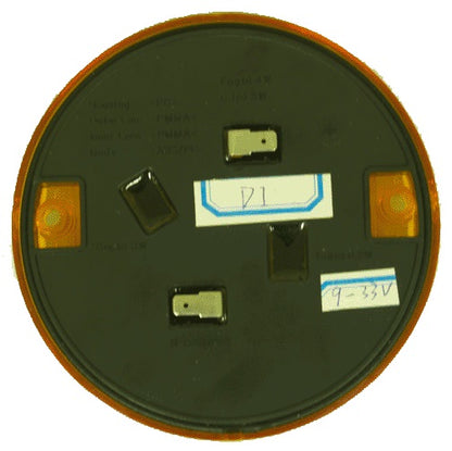 12V/24V LED ROUND HAMBURGER INDICATOR MODULE LAMP CARAVAN TRAILER TRUCK BUS