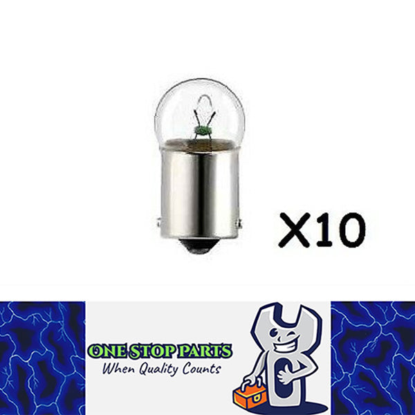 10 x BA15S 1156 24V 6W CLEAR STANDARD INCANDESCENT FILAMENT GLOBES 10PC
