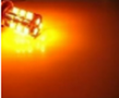 2 X BA15S 12V 27 SMD CANBUS 400LM AMBER CARAVAN CAR BIKE BOAT LED GLOBE 2PC