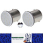 2 X BA15S COOL WHITE 12V COB 100 LUMENS 1156 WHITE COB FLAT FACE LED GLOBE 2PCS