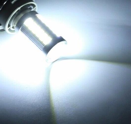 2 x 12V BA15S COOL WHITE 33 SMD LED SUPER BRIGHT 660 LUMENS COOL WHITE 2PCS