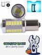 2 x 12V BA15S ICE BLUE 33 SMD LED SUPER BRIGHT 660 LUMENS ICE BLUE 2PCS