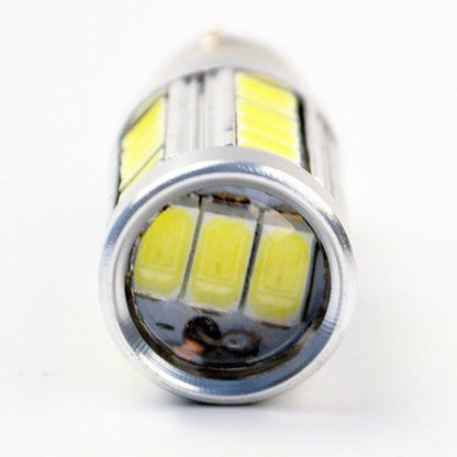 2 x 12V BA15S ICE BLUE 33 SMD LED SUPER BRIGHT 660 LUMENS ICE BLUE 2PCS