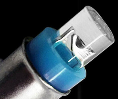 2PCS BLUE BA7S LED GLOBE REPLACEMENT 180 DEG SPREAD WITH 50 LUMENS