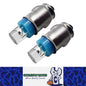 2PCS BLUE BA7S LED GLOBE REPLACEMENT 180 DEG SPREAD WITH 50 LUMENS