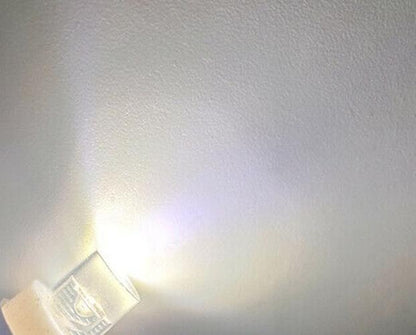 2PCS WHITE BA7S LED GLOBE REPLACEMENT 180 DEG SPREAD WITH 50 LUMENS