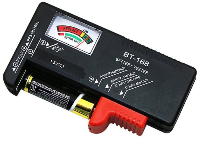 10 X Battery Tester for AA AAA 1.5v Button Batteries and 9v Battery Tester BULK