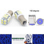 2PCS 12v BAX9S 20 SMD H6W 150LM COOL WHITE 6000K 150 DEG BASE PINS