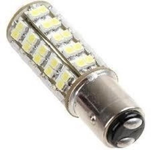 12v BAY15D 68smd Cool White Stop / Tail LED Globe Bright White LED 1157