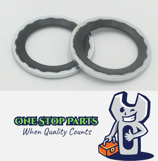 2 x Air conditioning pipe washer seals - id 8 mm Part Number CPX4054