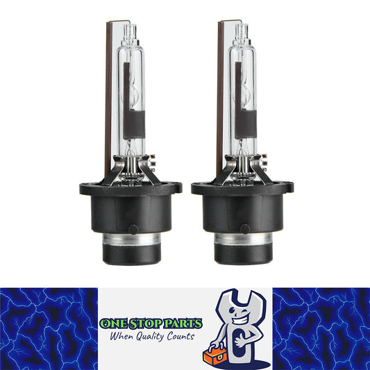 2 x D2R 6000K HID Globes Pair D2R Super White HID Globes 35W HID 6000K PAIR