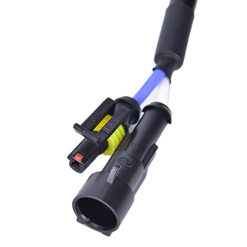 2 x HID Xenon Light Power Wire Harness Connector Cord D2 D2S D2R D2C