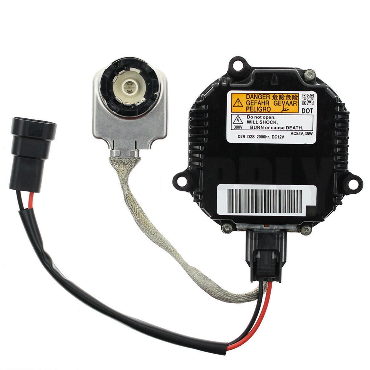 D2S 35w HID Globe and Ballast Controller 6000k Suits Nissan 350Z Maxima Murano