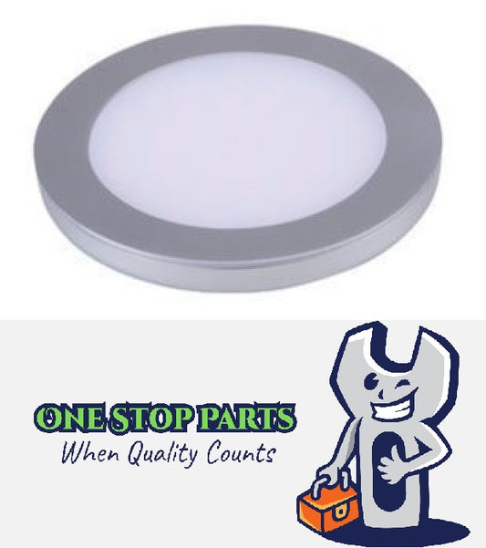12V DC 68MM ROUND LIGHT THIN SURFACE MOUNT 36SMD WARM WHITE (NO SWITCH)