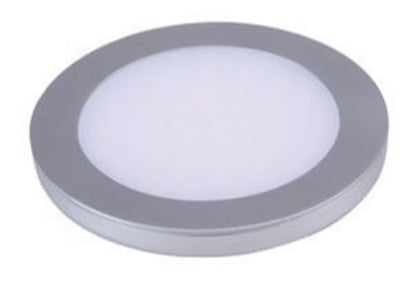 12V DC 68MM ROUND LIGHT THIN SURFACE MOUNT 36SMD WARM WHITE (NO SWITCH)