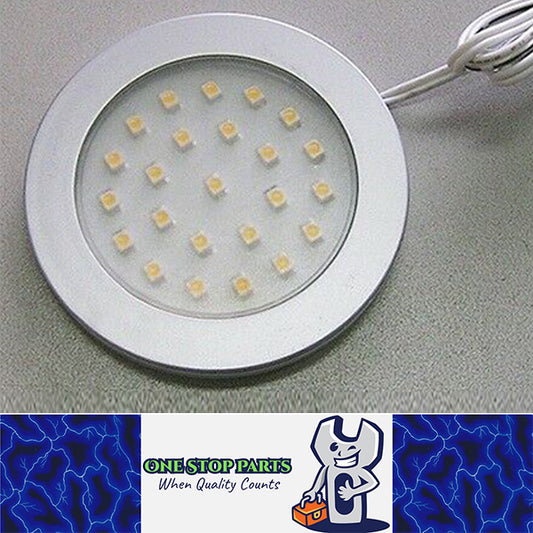 10V-30V M/VOLT 68MM ROUND LIGHT THIN SURFACE MOUNT WARM WHITE (NO SWITCH STYLE)