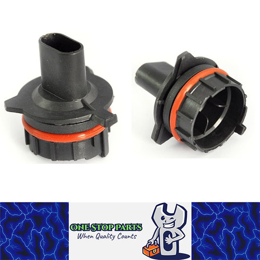 2 x H7 Plastic Car HID Headlight Bulb Holder Adapter Socket for BMW 520 530 E60