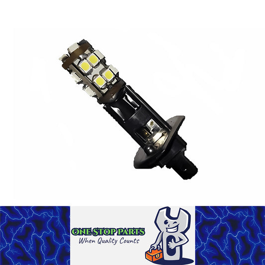 1PC H1 COOL WHITE 12v 20 SMD 360 DEGREE 160LM LED GLOBE
