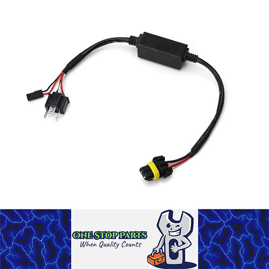 H4 HID HARNESS FOR HIGH/LOW HID FOR MOTORBIKES OR CAR EASY DIY HARNESS