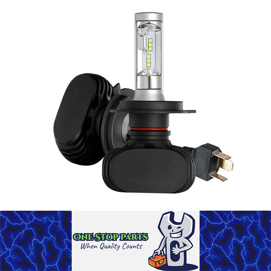 2 x H4 LED 6000K HIGH/LOW 1150Lm/2100Lm Pair Super Bright Easy Install