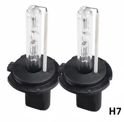 H7 55w 12000k HID Kit 2 x 55w HID Slim Ballasts and 2 x 55w H7 12000k HID Globes