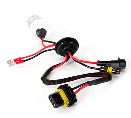 2 x H9 8000k 35w HID Globes ONLY Matched Pair ready to install to 35w hid kit