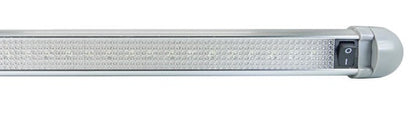 M/Volt Aluminium 225mm Swivel Interior Reading Lamp, Cabin Light with switch