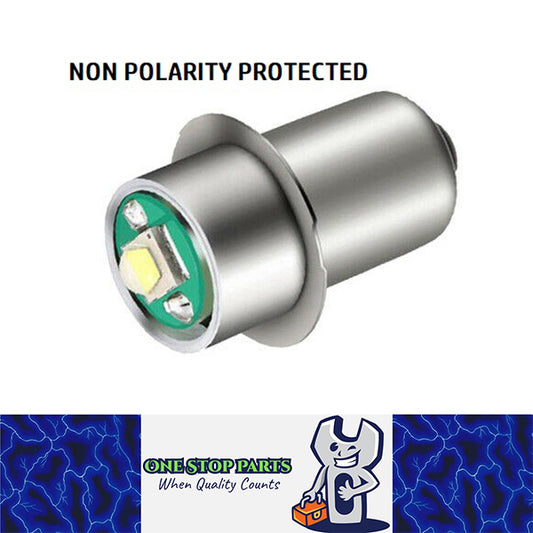 MAGLITE DOLPHIN TORCH LED P13.5 5W LED GLOBE PLUG AND PLAY (NON POLARITY 6-24V)