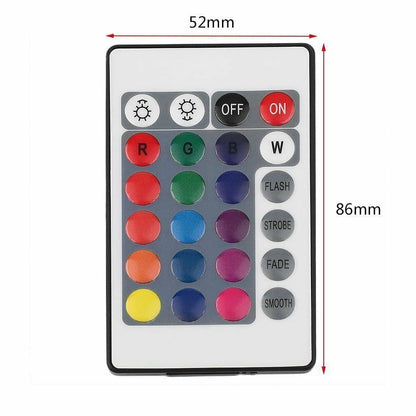 12-24V 2Amp RGB IR CONTROLLER AND RECIEVER IDEAL FOR RGB LED STRIP OR MODULES