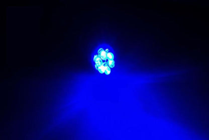 10 X BLUE 12V T10 6 LED GLOBE REPLACEMENT 90 LUMENS GREAT FOR PARKERS DASH 10PC