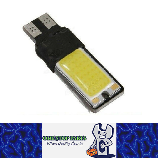 12V T10 COOL WHITE DOUBLE SIDED COB 350LM INTERIOR LIGHT JAYCO CARAVAN BRIGHT