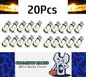 20 x Yellow T10 LEDs Dome Gel COB Ideal Parker Dome and Dash Lights (20pcs)