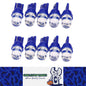 10 X BLUE T10 DOME HEAD STYLE LED GLOBE REPLACEMENTS FOR DASH LIGHTS PARKERS