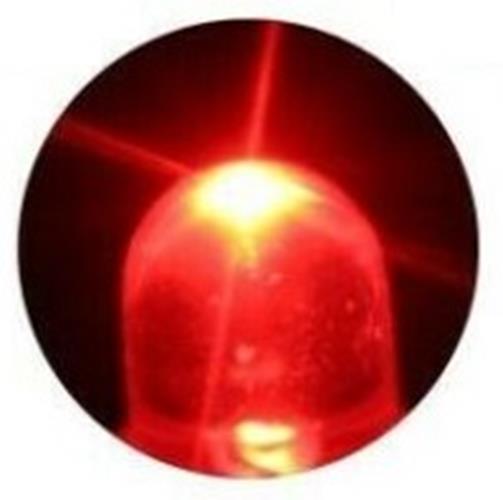 10 X RED 12V T10 DOME HEAD STYLE LED GLOBE REPLACEMENTS FOR DASH LIGHTS PARKERS