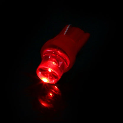 10 X 12V RED T10 INVERTED HEAD LED GLOBE DASH PARK LIGHT LED REPLACEMENT