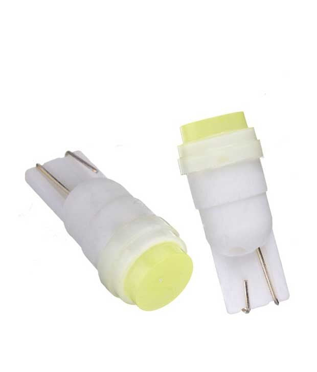 2PCS WHITE 12V T10 CERAMIC PLASMA 360 DEGREE LIGHT 6000K SUPER WHITE
