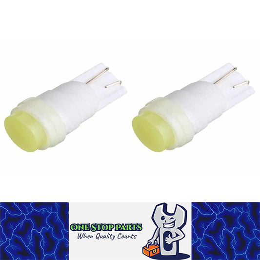 2PCS WHITE 12V T10 CERAMIC PLASMA 360 DEGREE LIGHT 6000K SUPER WHITE