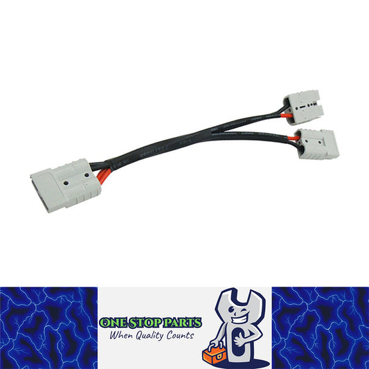 30cm 50 Amp Anderson Plug Style Connector Y Adaptor Splitter Cable 50Amp