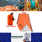 Orange Portable Emergency Survival Thermal Bag Sleeping Bag Hiking Camping Bag